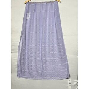 Calvin Klein Sheer Striped Scarf Lavender MSRP $48 One Size